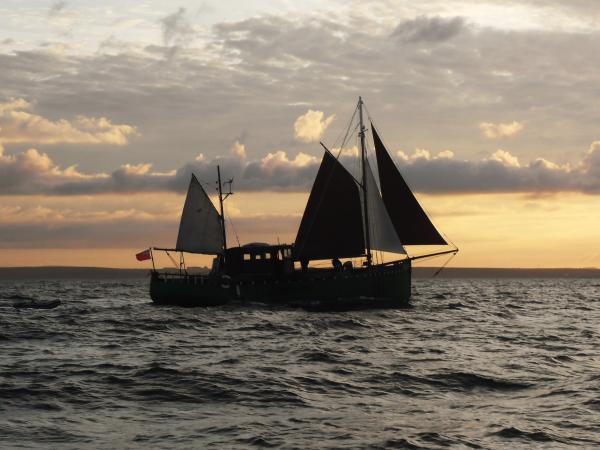 South Star - starboard side view