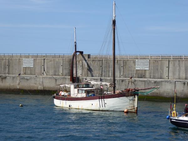 South Star spotted at Luarca Harbour, Asturias