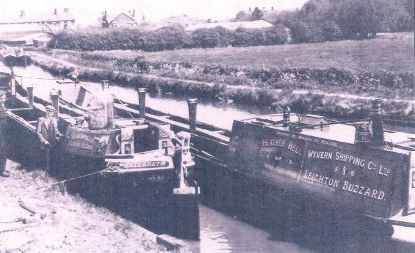 Heather Bell working the canal