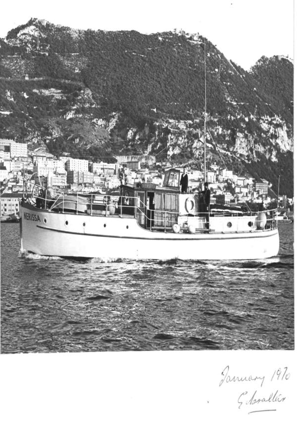 Nerissa at Gibraltar 1970