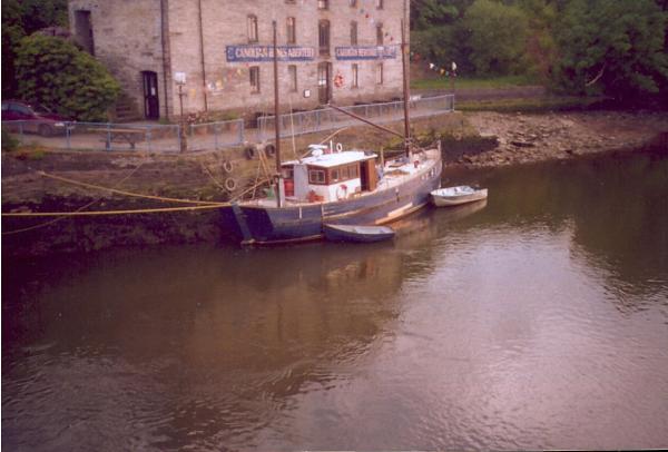 Lyonesse alongside - starboard side