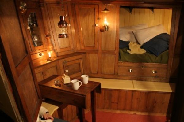 Southcliffe - And the original captains cabin (found at the stern end)