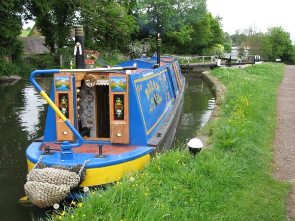 BREAM at Hunton Bridge, stern view starboard side