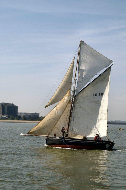 MARY AMELIA - under sail