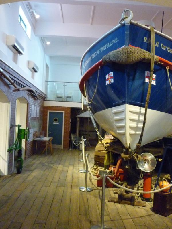 Manchester Unity of Oddfellow - bow view, within museum space