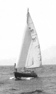 AURELIA at sea, port bow