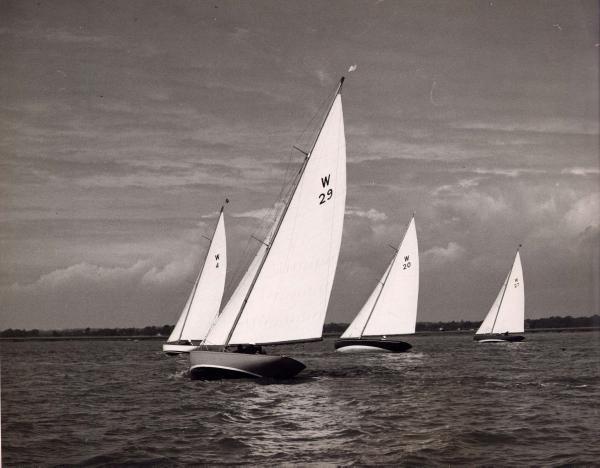 Racing at Lymington Regatta