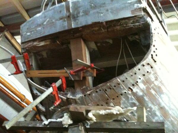 Aelfwyn - undergoing restorative work