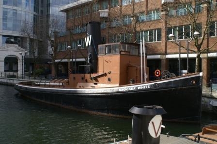 Knocker white - starboard view