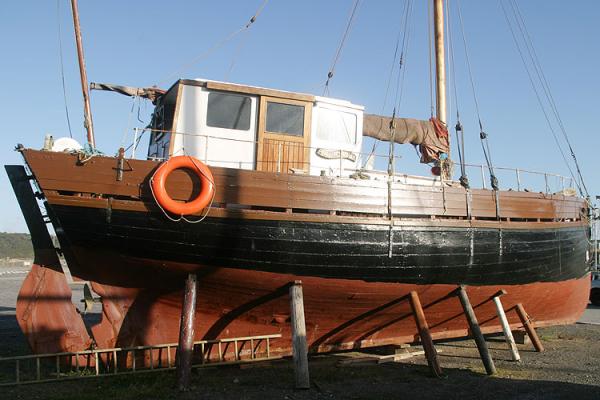 starboard side view