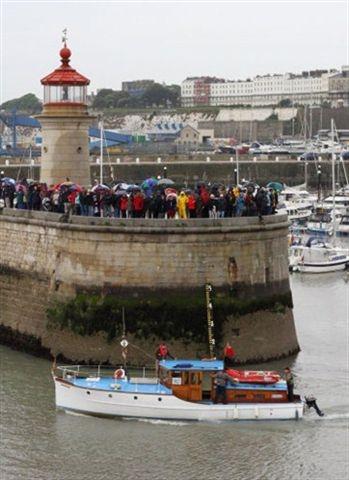 leaving harbour