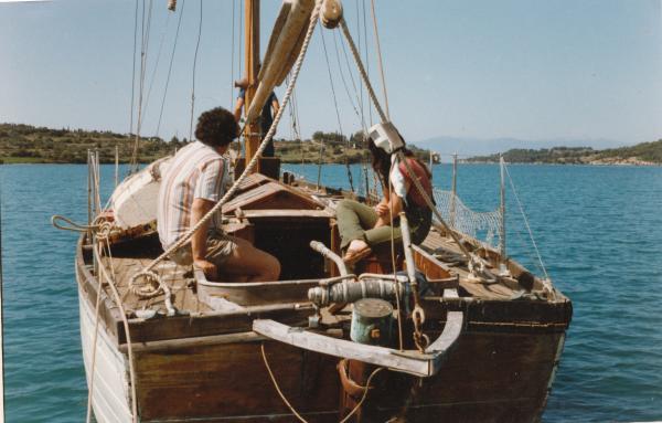 view from astern