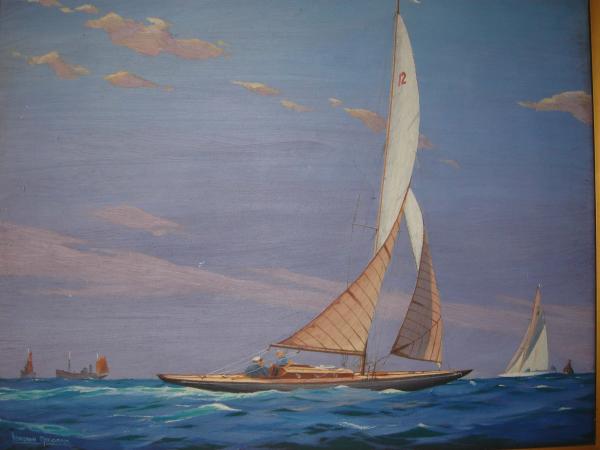 starboard side view