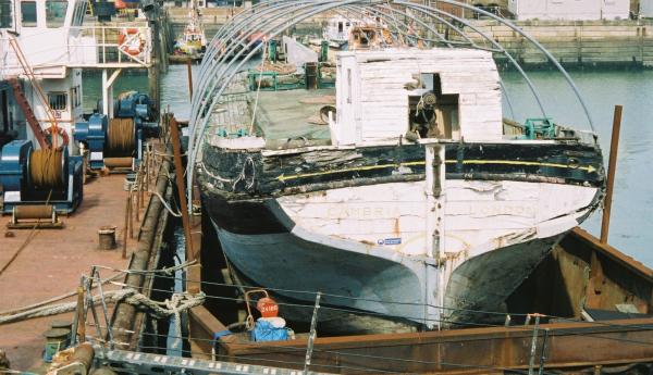 Cambria stern view