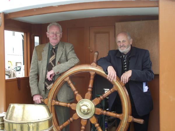 Cambria re-dedication: Phil Latham and Dick Durham