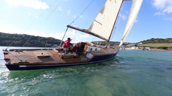 Huff of Arklow sail trials