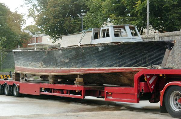 starboard side view