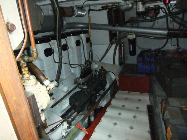 Scots Miss - internal, engine room