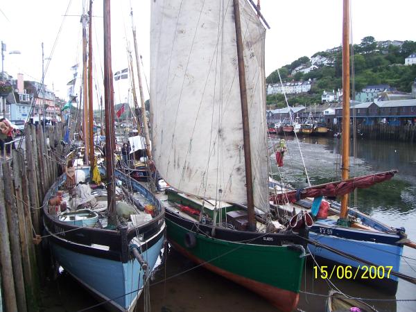 Gladys of Peel - at Looe lugger festival 2007