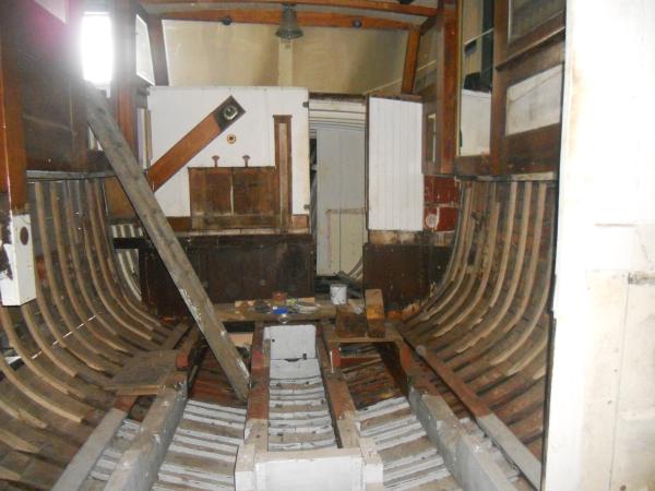 Silver Wraith - undergoing restoration