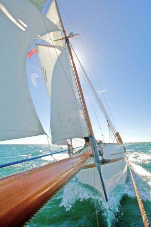 Polly Agatha mid channel - Photo Competition 2011 entry (and runner-up) by Mike Garlick