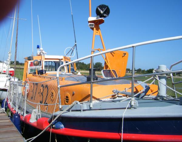 starboard side view