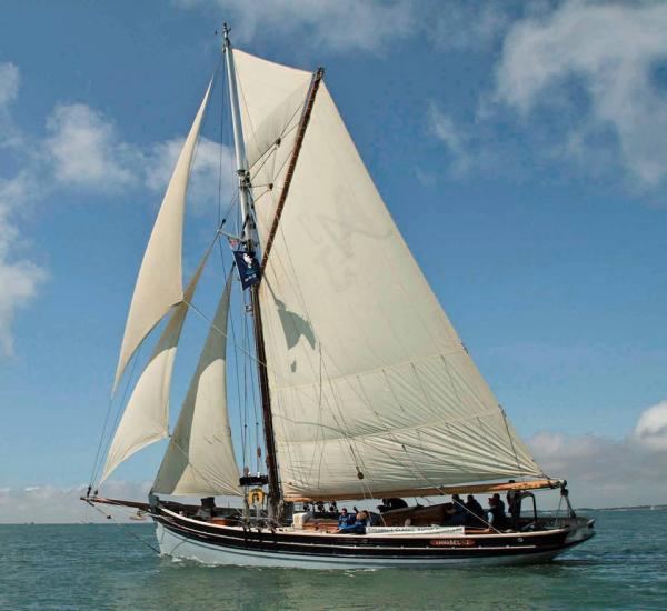 Annabel J - under sail