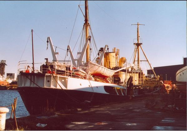 SS Explorer - stern view
