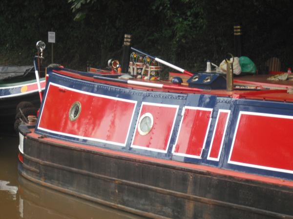 starboard side view