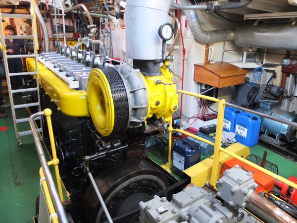 Touchstone - Internal view, At London Boat Show, 2014