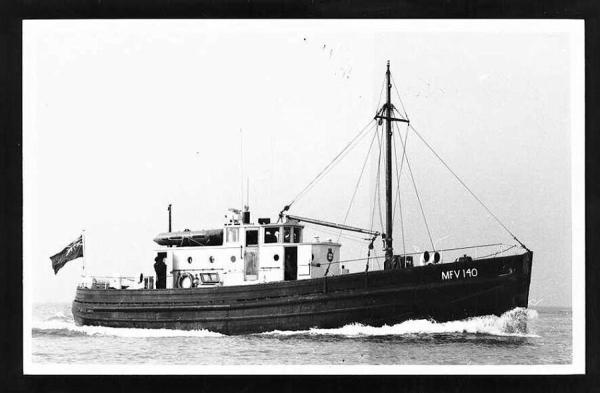 starboard side view