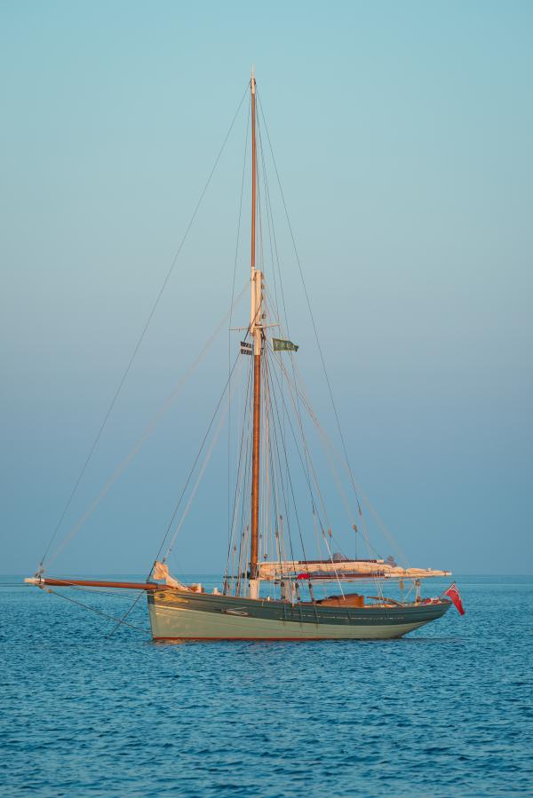 port side view
