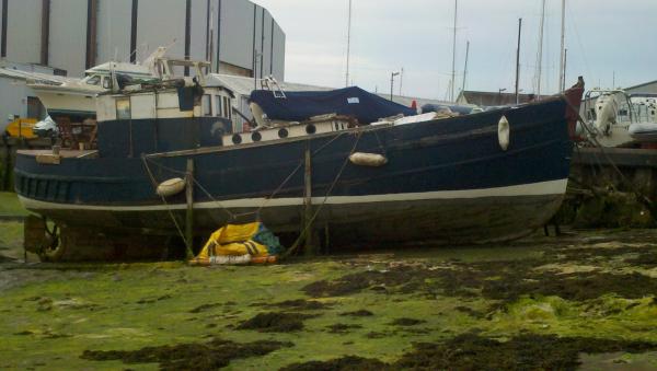 starboard side view