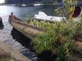 Partially afloat
