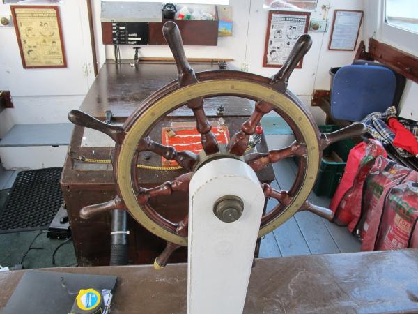 My Girl - boat's wheel