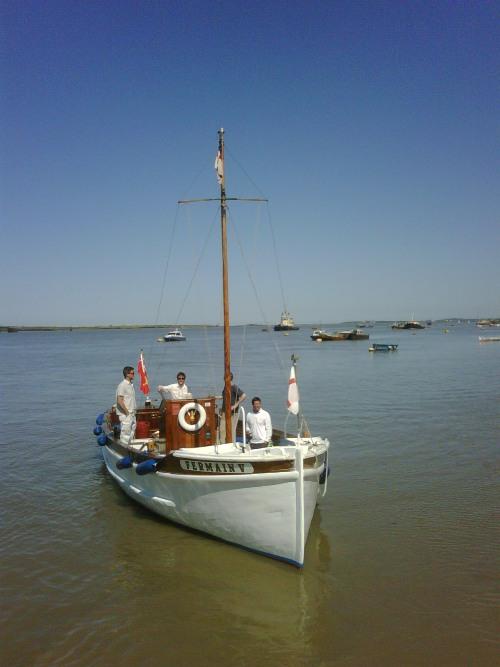Fermain V - bow view
