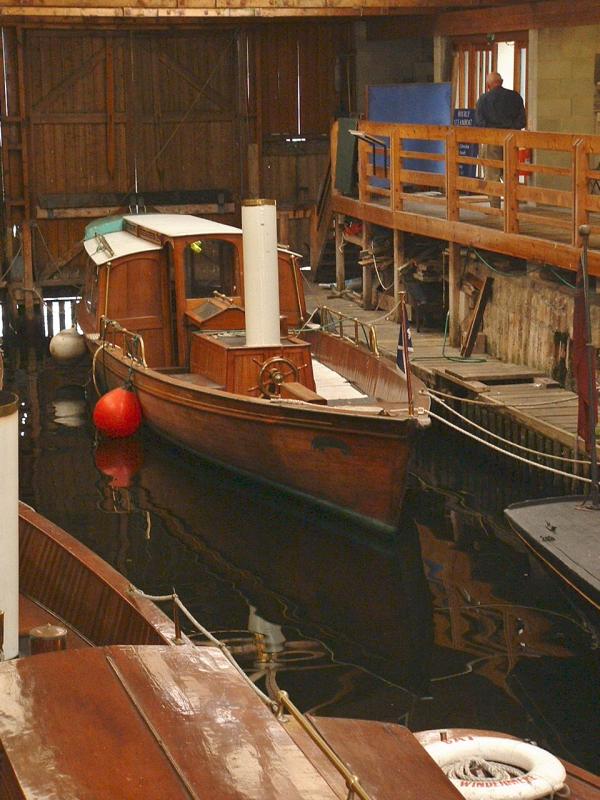 Branksome in dock
