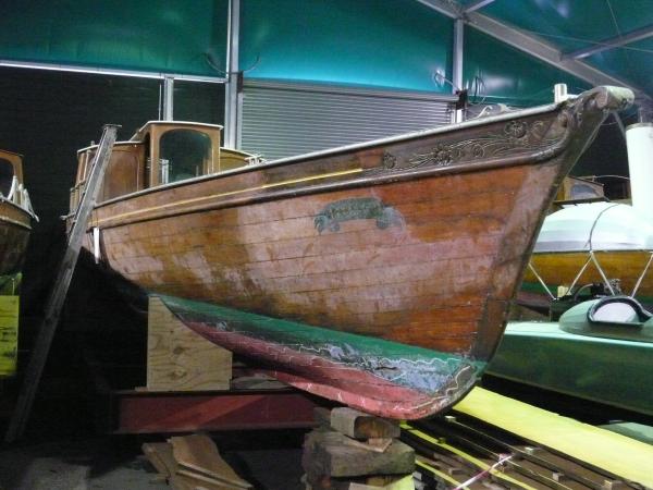 Branksome - close up of bow, cabin