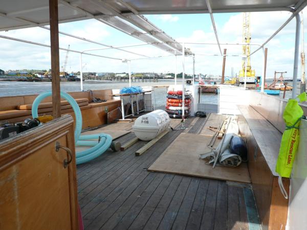Onboard the Western Belle