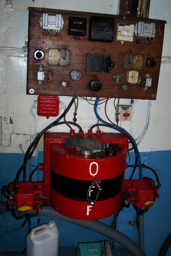 Western Lady III - engine room