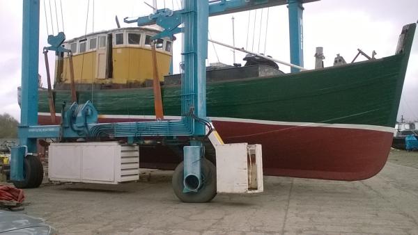 going inot the water