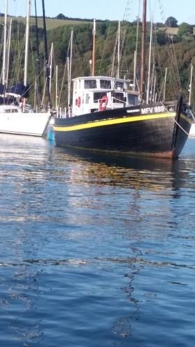 Treshnish moored