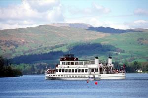 TEAL - arriving at Bowness on Lake Windermere.