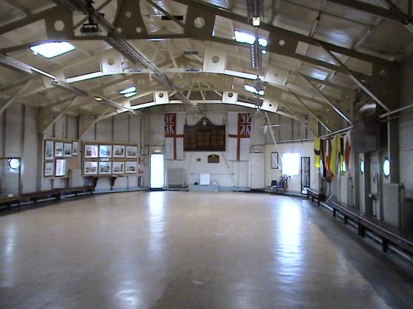 HMS Caroline down below