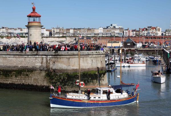 port side view
