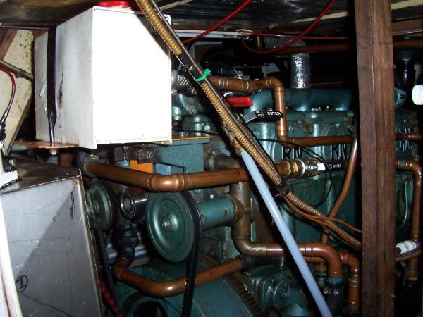 Trimila - engine room