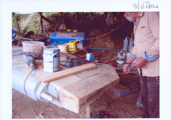 Work in progress on Irene