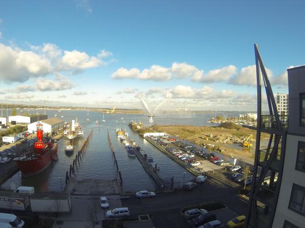 Medway Queen entering port