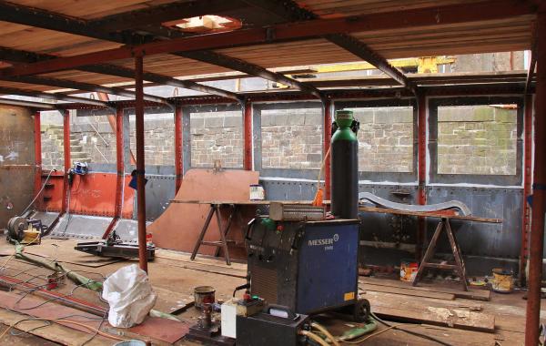 Restoration work in 2013