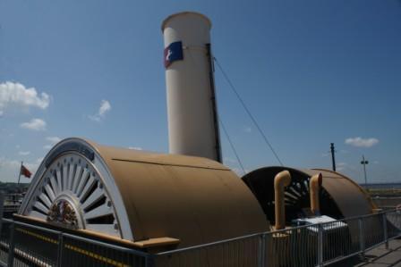 Medway Queen - funnel, post restoration